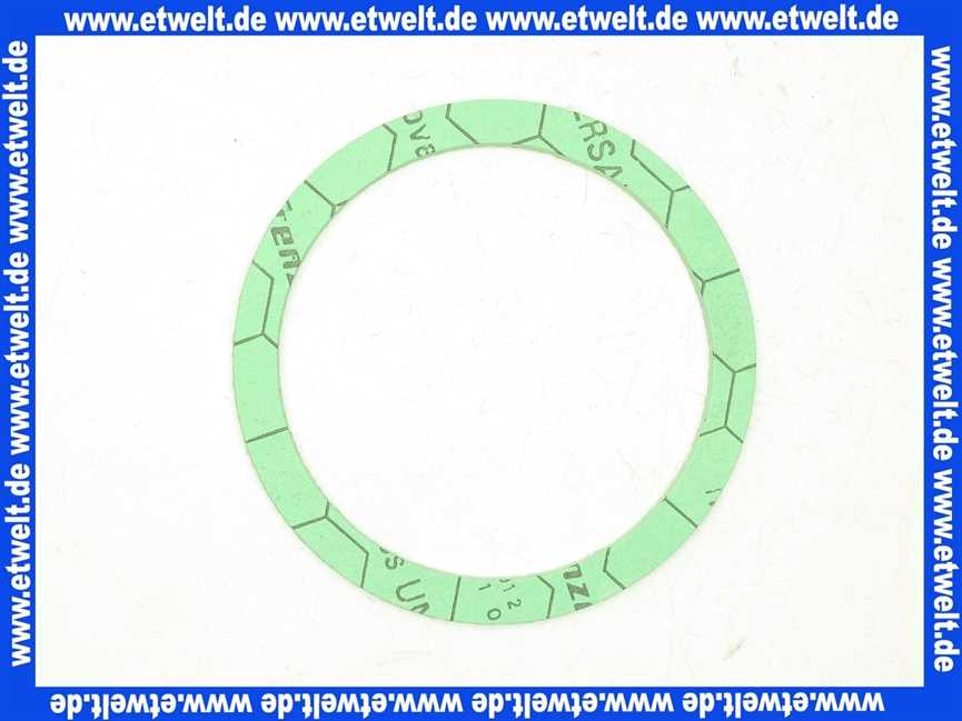 Remeha Dicht. Flanschdeck. HSW80 140mm 109x9 W00368