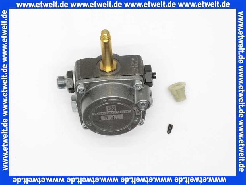 3020475 Riello Ölpumpe einstufig für Kerosin geeignet für RG1 RK