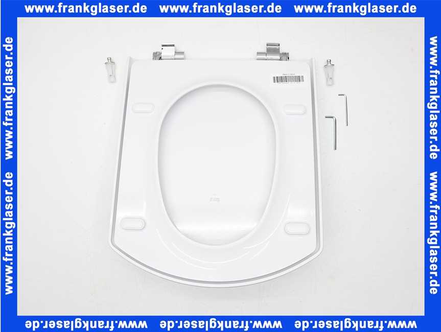7801622004 Roca WC-Sitz Hall mit Deckel und Absenkautomatik, weiss