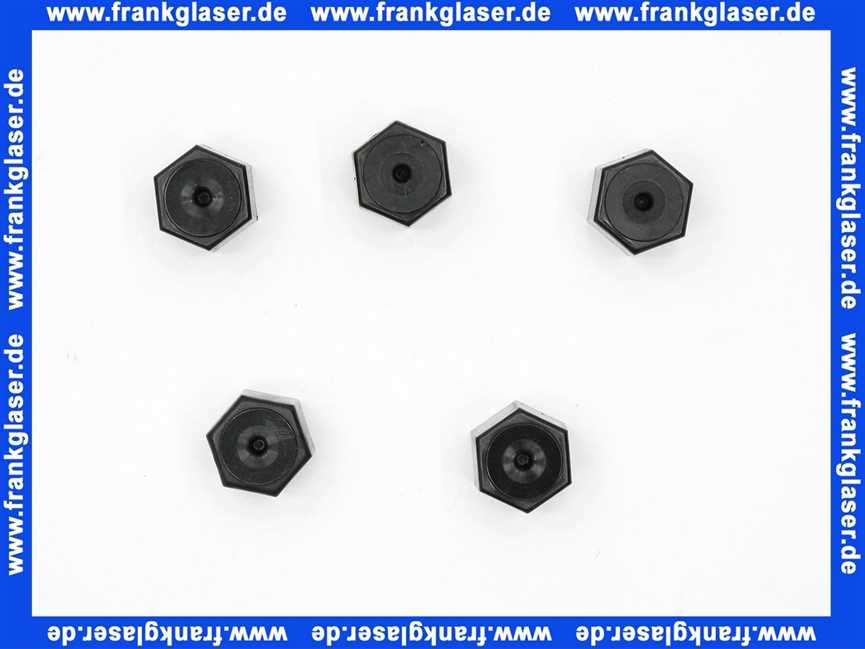 110102.0501 Rotex Verschlusskappe DN 8, VPE mit 5 Stück