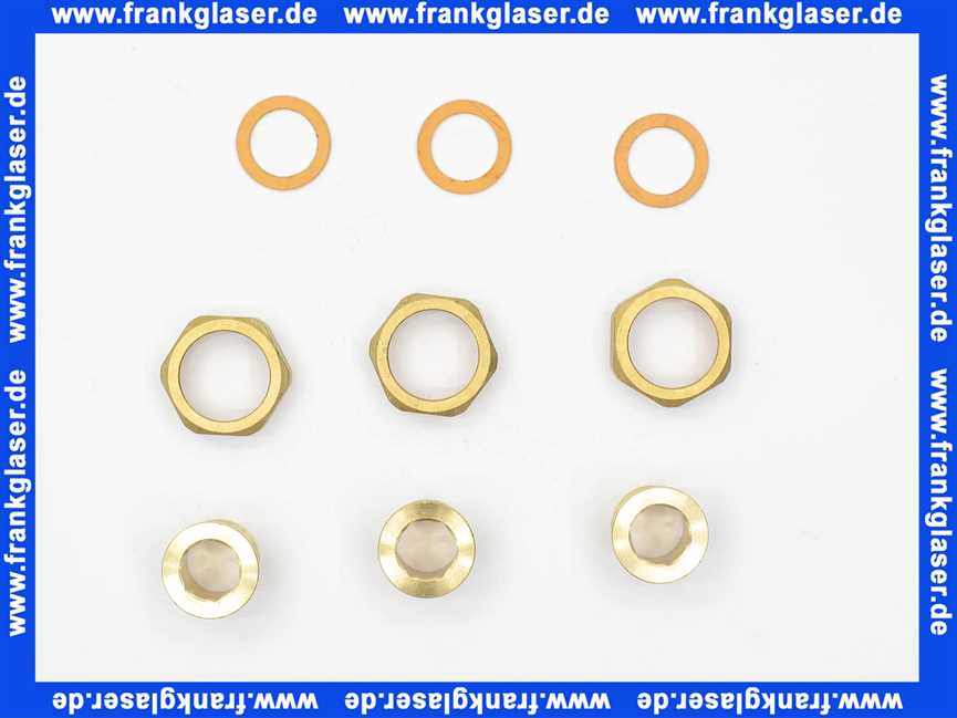 156016 Rotex Verschraubungs-Set 1'' für VTA32 für Anschluss des Verbrühschutzes VTA32