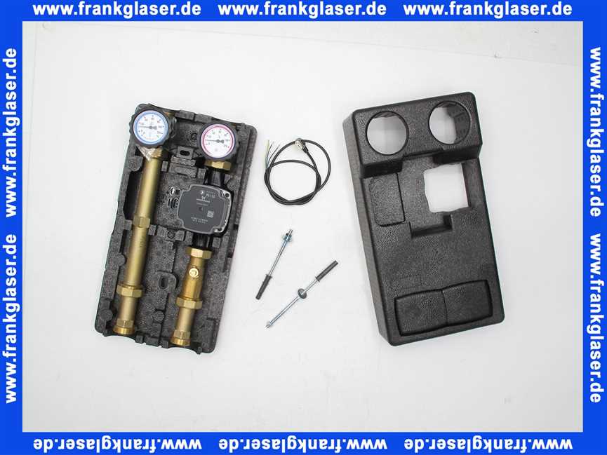 Rotex Pumpengruppe ohne Mischer f. einen gemischten und ungemischten Heizkreis 156077