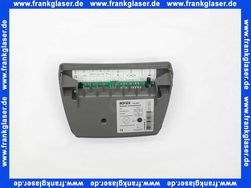 Rotex Regelung RPS3 ohne Kabel für RPS 3 5004227