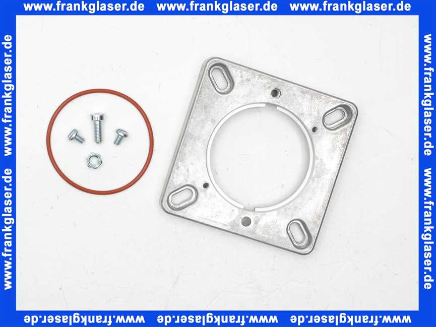 5004881 Rotex Brennerflansch und Schrauben