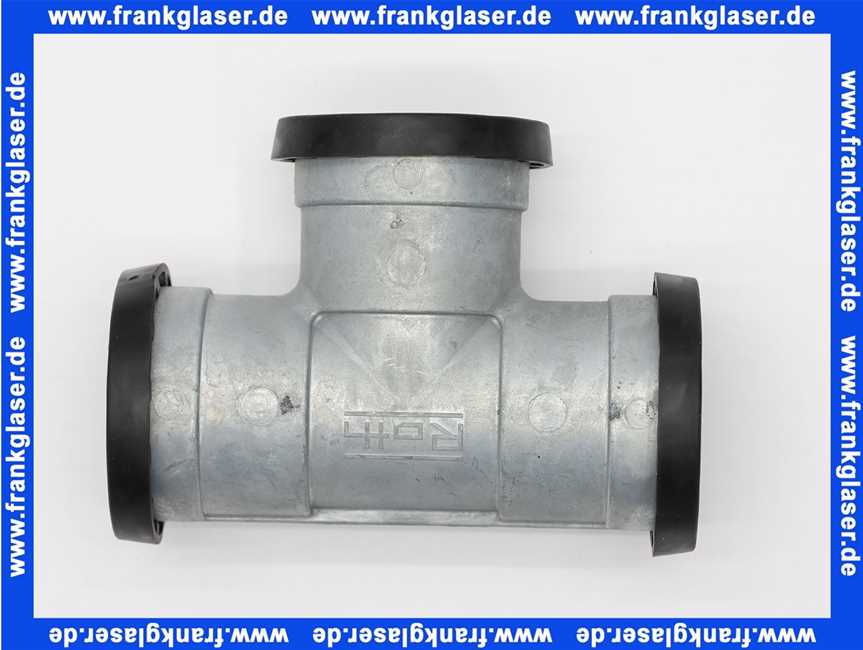 1110000411 Roth T-Sammelrohr Entlüftung Doppelw.-T.620+1000L