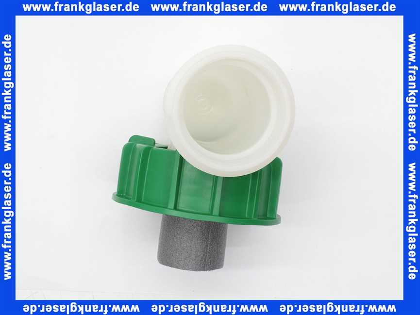 1110000606 Roth Winkel-Füllrohr Füllstar/komplett Düse d:6mm/grün/Doppelw.-T.620+1000L