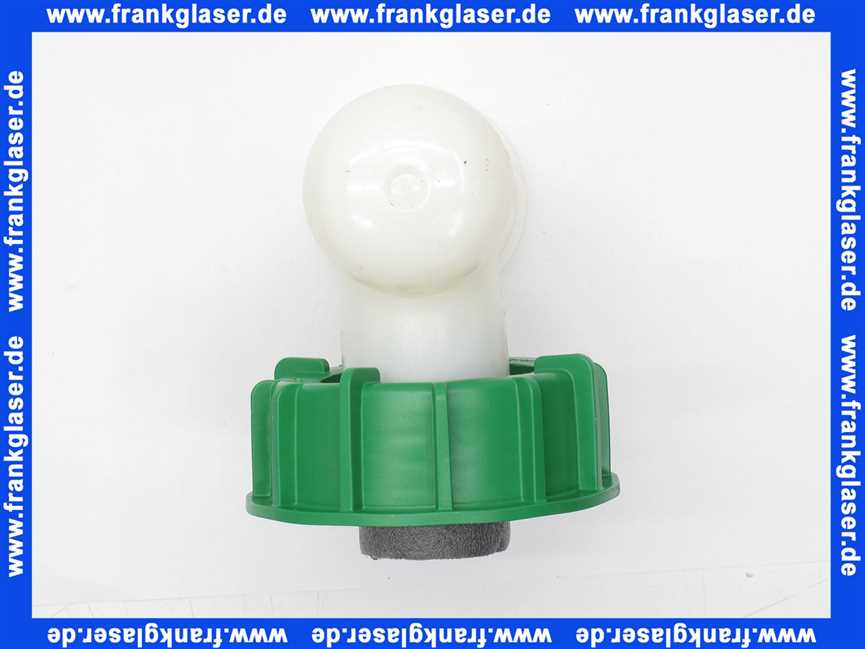 1110000606 Roth Winkel-Füllrohr Füllstar/komplett Düse d:6mm/grün/Doppelw.-T.620+1000L