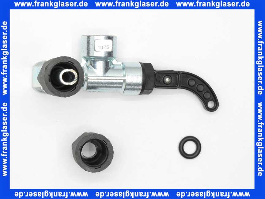 1110000982 Roth Schnellschlussventil L-Adapter mit 90 Grad Anschluss
