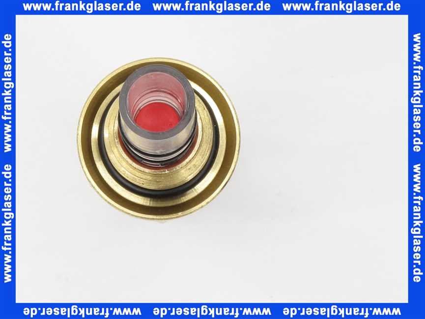 1150010161 Roth Durchflussanzeiger 3/8 Zoll für FB-Verteiler zu Heizkreisverteiler HKV 1 Zoll messing