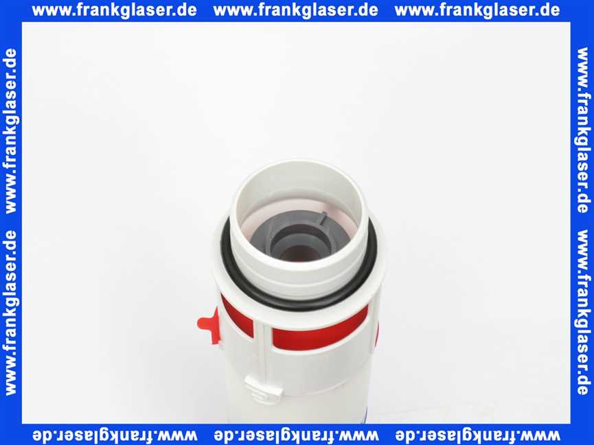 0195000 Sanit Ablaufgarnitur Heberglocke Ablaufglocke inkl. Nieder- und Füllventilhalter