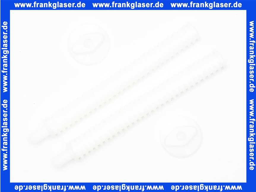 0108400 SANIT Schnellspann-Befestigungsbolzen mit Mutter (2 Stück) zu Spülkasten