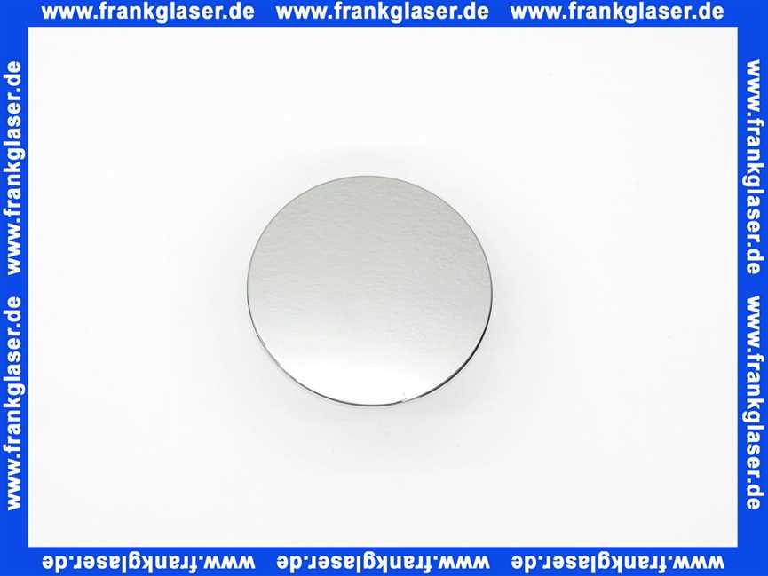 01115810000 Sanit Ventilkegel Stopfen für Wannen Ab-u. Überlaufgarnitur 830/831/835/836 chrom