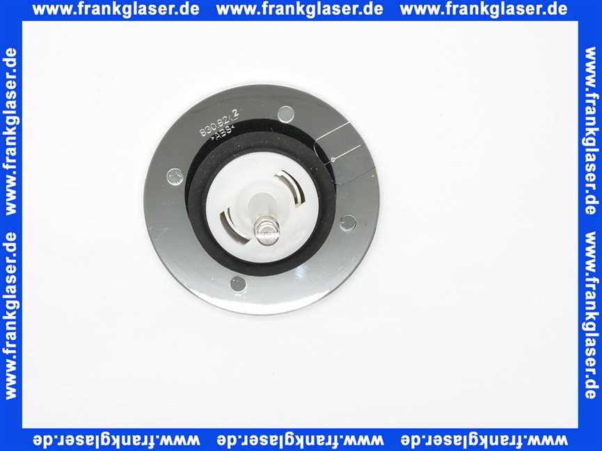 01115810000 Sanit Ventilkegel Stopfen für Wannen Ab-u. Überlaufgarnitur 830/831/835/836 chrom