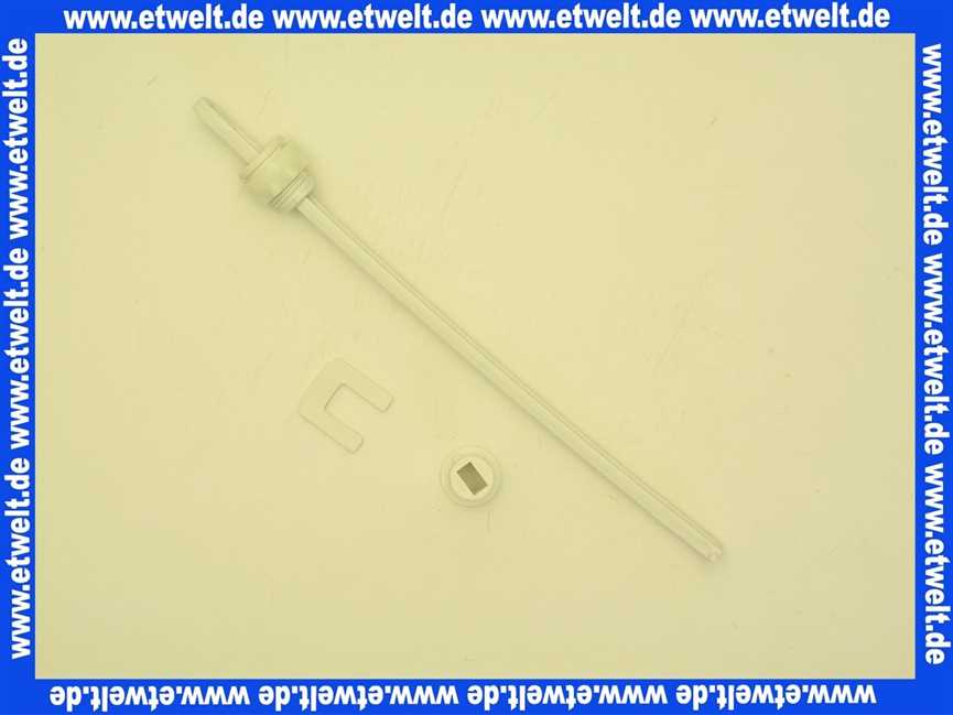 0122400 SANIT Betätigungseinrichtung für Spülkasten 930/4,alpin-weiß