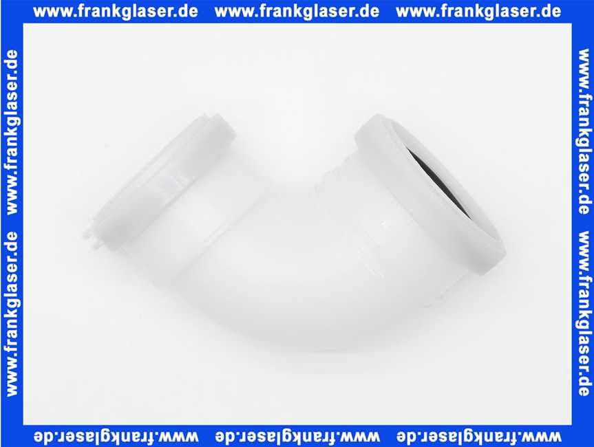 Sanit Spülbogen mit Rundring ( Bauhöhe 820 ) 01236000000