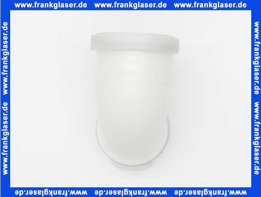 0123600 SANIT Spülbogen mit Rundring BH 820mm