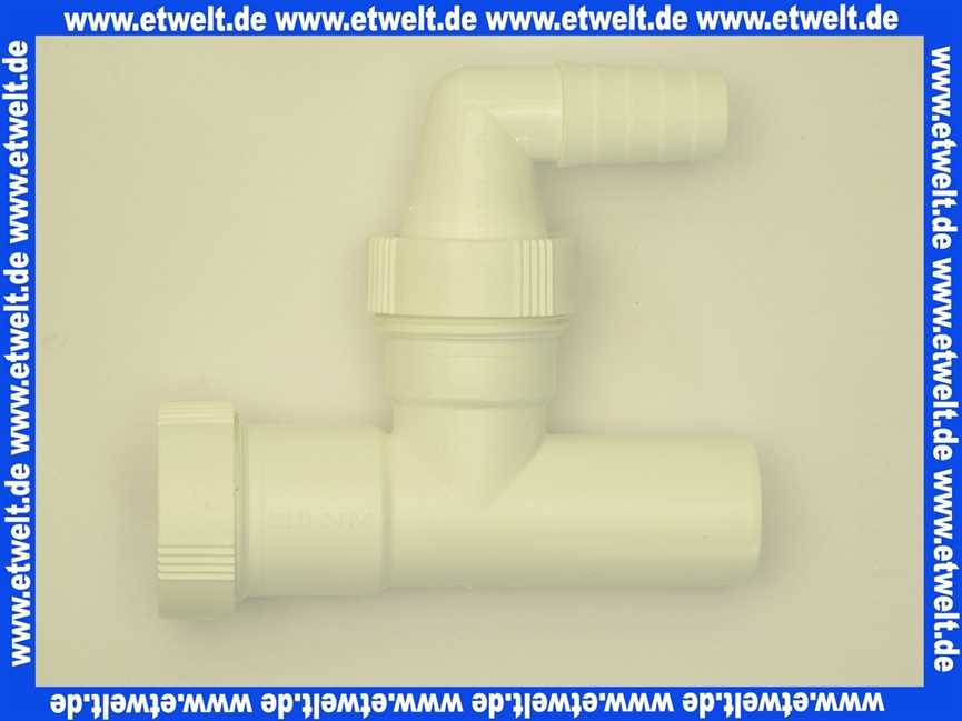 0137900 SANIT Zwischenstück für Tropfwasser anschluss,für Badewannen