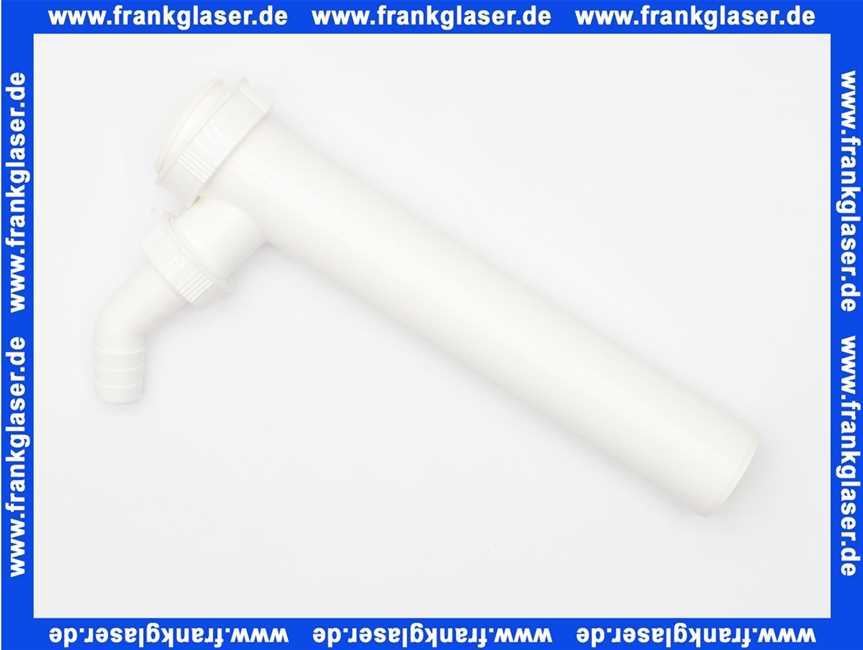 Sanit Anschlussrohr G1 1/2x250x40 mit Geräteanschluss 01405000000