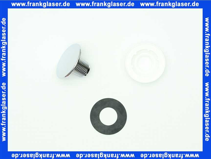 Sanit Hahnlochstopfen für Spülen d:35 Kunststoff chrom 01434810000