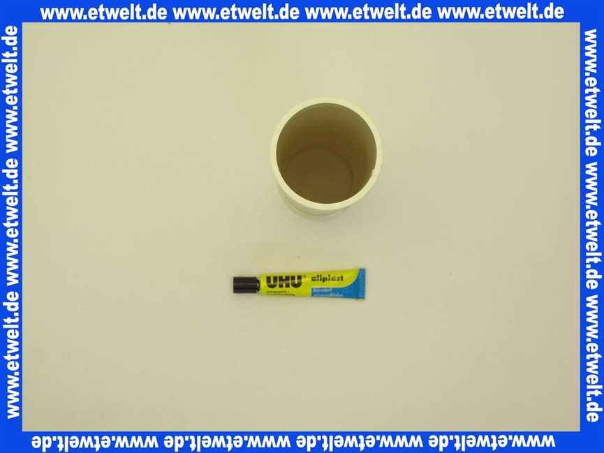 Sanit Verlängerungsrohr d:44 300mm weiß 01465010000