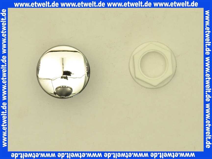 Sanit Hahnlochstopfen chrom 01541810000
