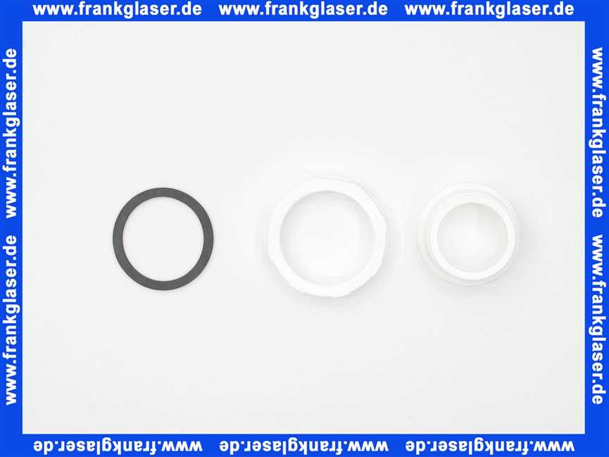 0161300 SANIT Übergangsstück h=14,5mm, G 2 IG / G 1 1/2 AG