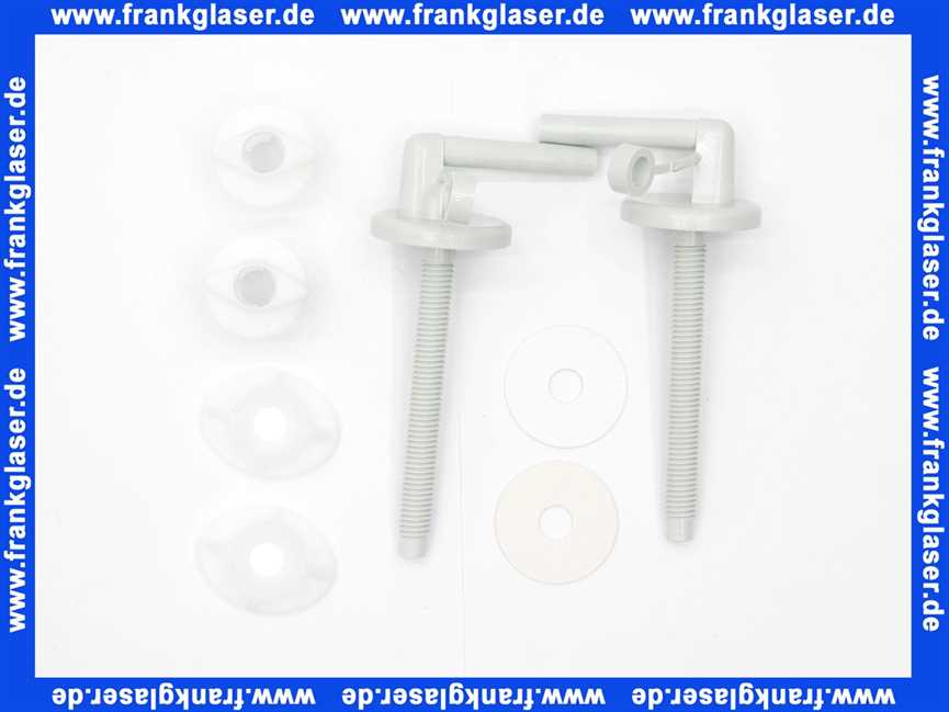 0175600 SANIT Kunststoffscharnier M8 mit Schnellbefestigung, grau