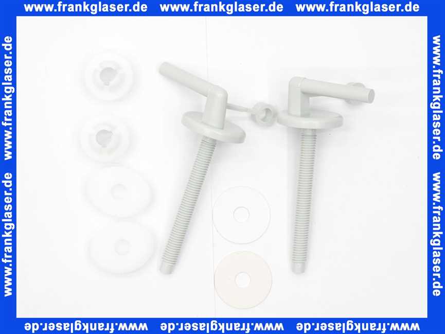 0175600 SANIT Kunststoffscharnier M8 mit Schnellbefestigung, grau