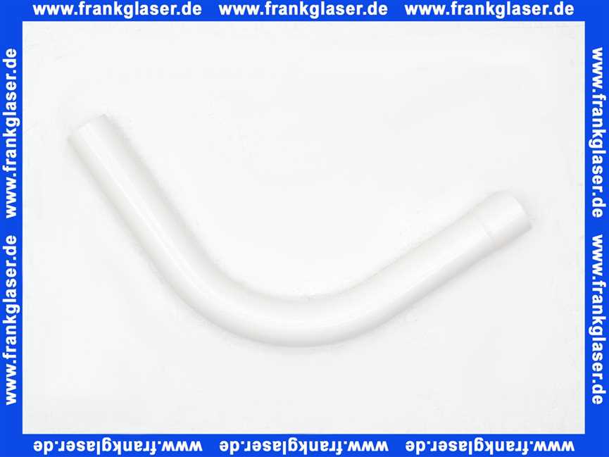 Sanit Spülrohr mit Bogen Spülkasten junior jet weiß 01A02010099