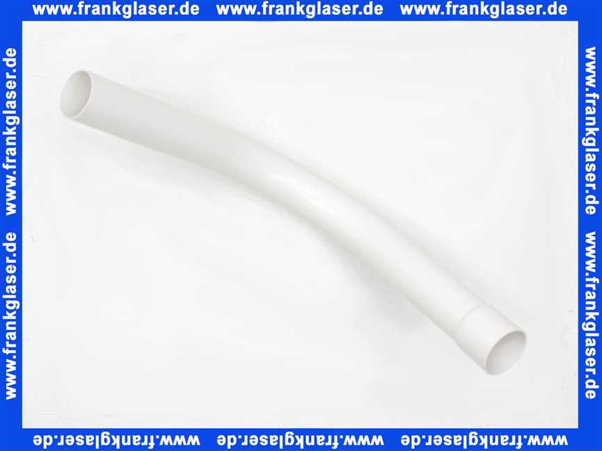 Sanit Spülrohr mit Bogen Spülkasten junior jet weiß 01A02010099