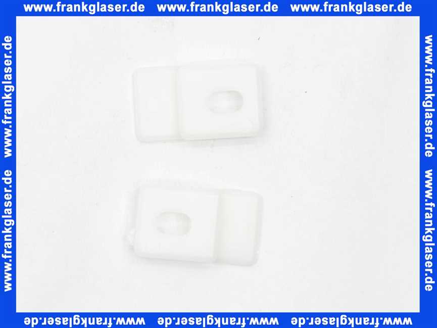 Sanit Aufhängeöse (Paar) für Spülkasten 02084000000