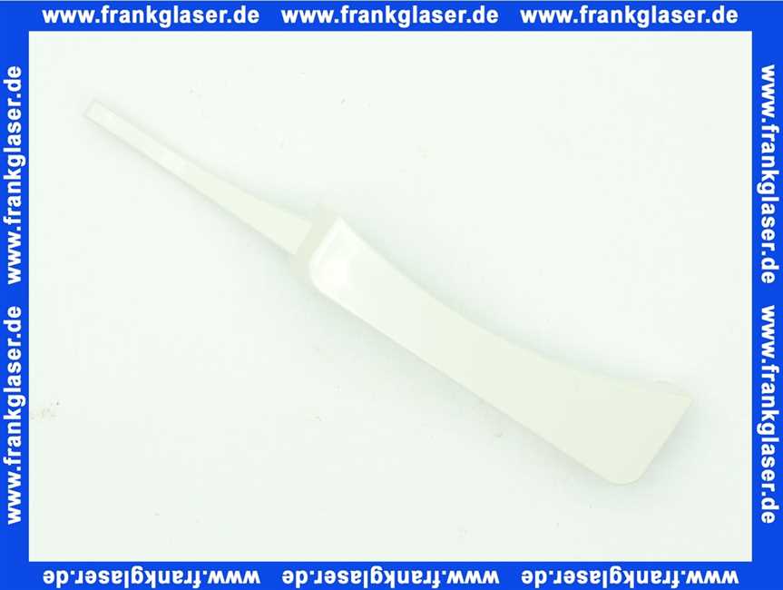 0215201 SANIT Taste 2V klein für Spülkasten 961C-2V, alpin-weiß