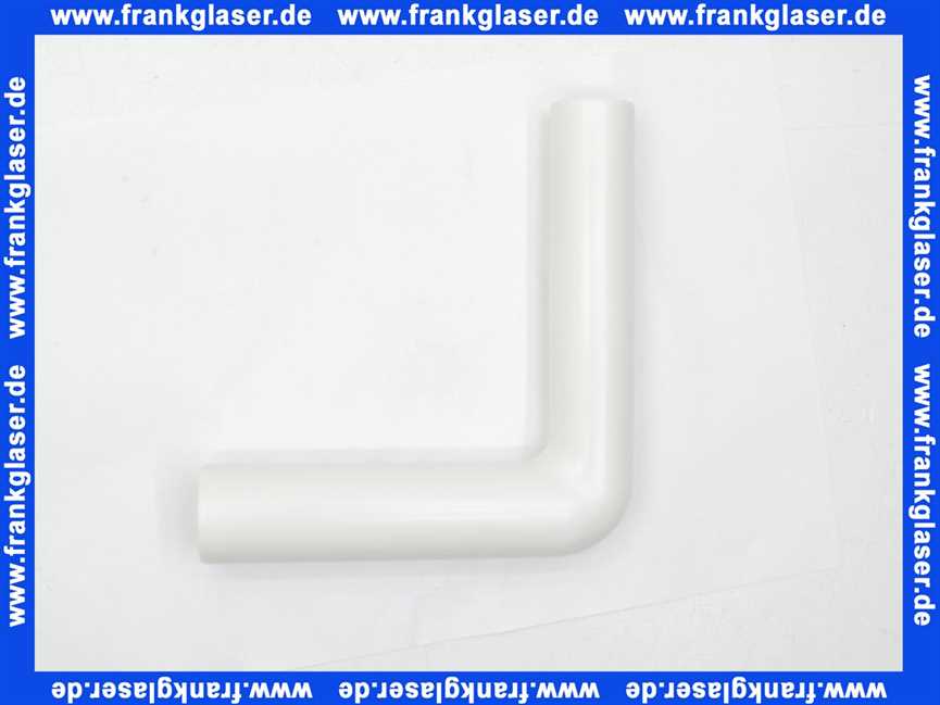 0216801 SANIT Spülbogen (h) 200 x (l) 210mm, d:50 x 44, alpin-weiß