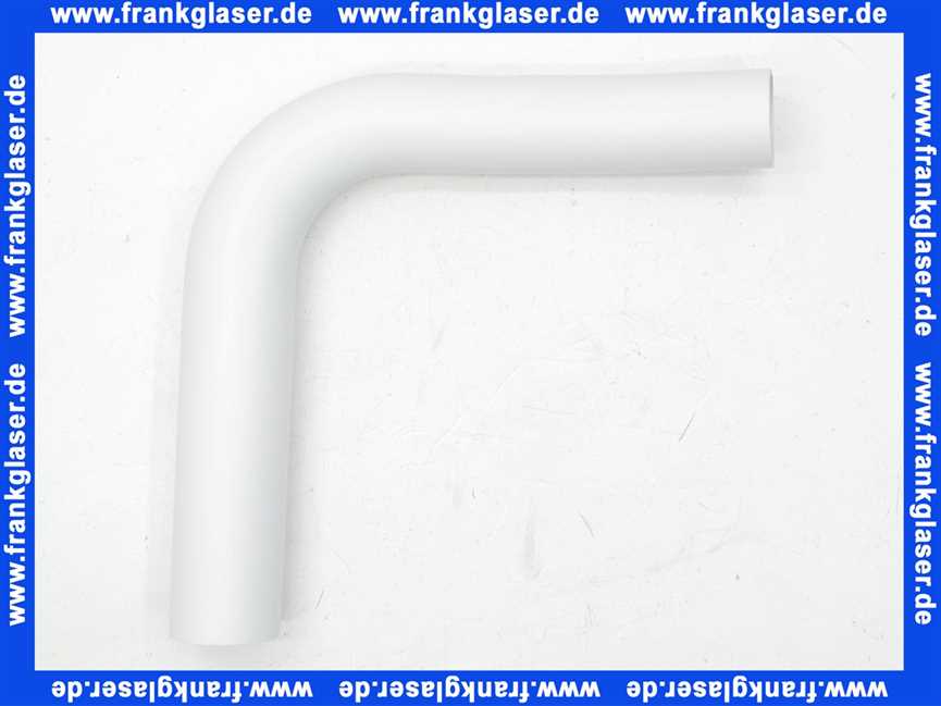 Sanit Spülbogen d:50x44 links versetzt 40mm weiß 02181010000