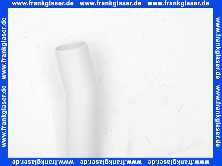 Sanit Spülbogen d:50x44 links versetzt 40mm weiß 02181010000