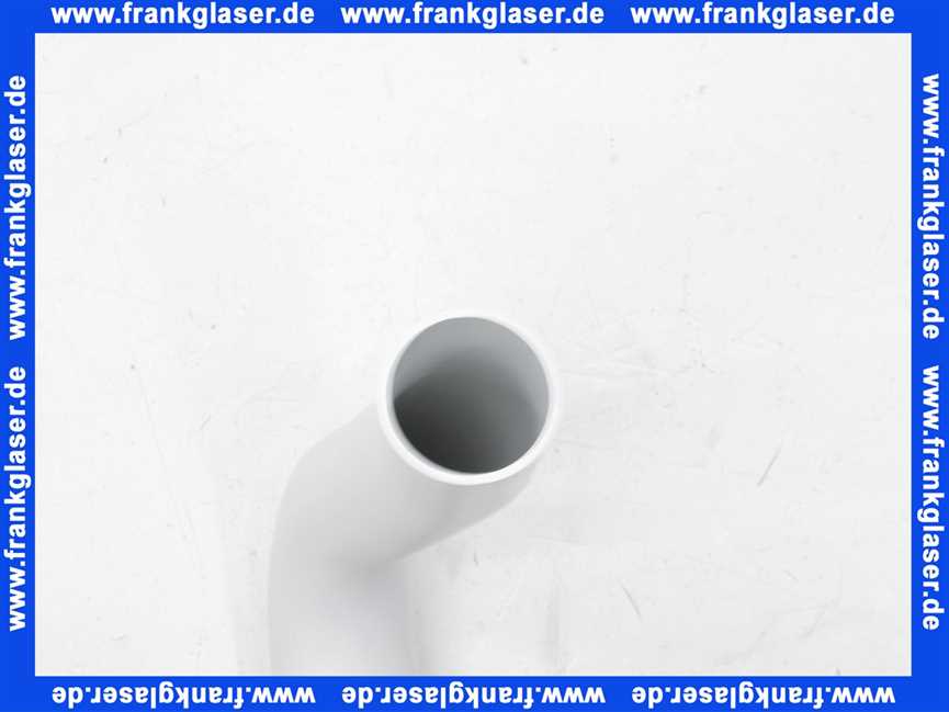 0218101 SANIT Spülbogen links versetzt,40mm d:50 x 44, alpin-weiß