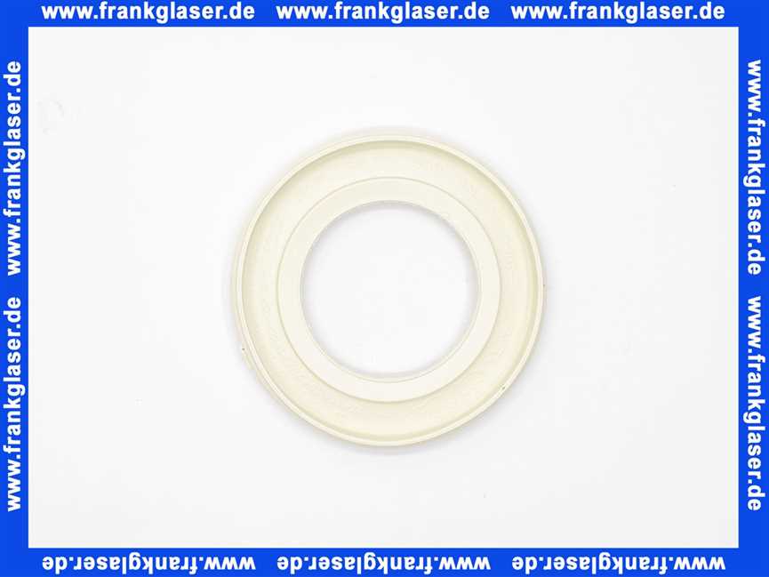 0222401 Lippendichtung Dichtung Sanit für WC-Anschlussbogen oder Stutzen DN 100 weiss