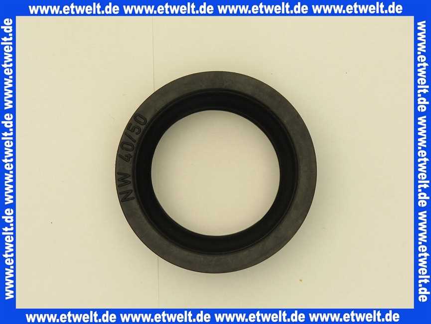 0228500 SANIT Gummimanschette NW 40/50 für Geruchverschluss-Anschlüsse