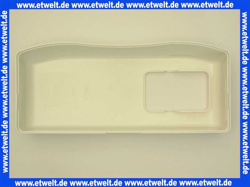 0248601 SANIT Deckel für SPK 961und 961C-2V alpin-weiß