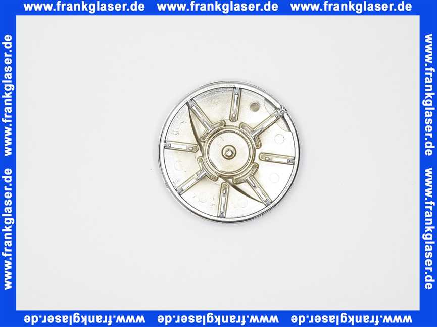 Sanit Abdeckplatte Funktionseinheit 821/50F chrom 02567810000