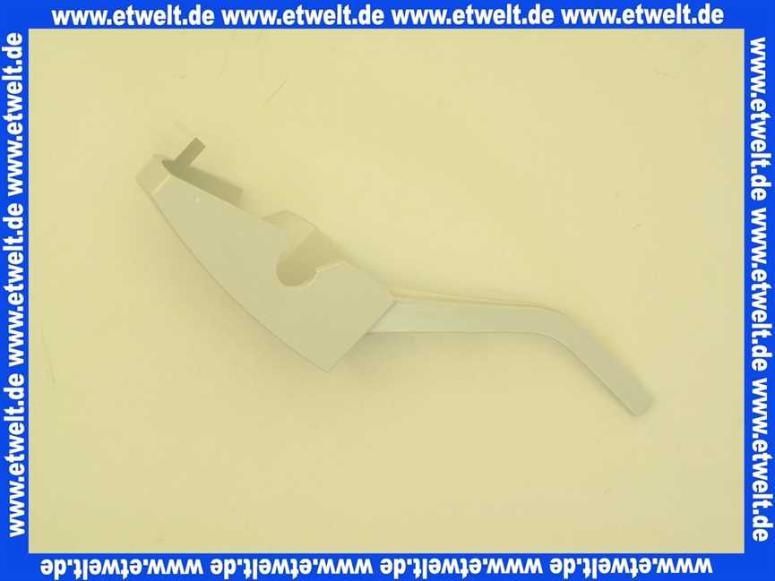 0261401 SANIT 2-Mengen Taste,groß für SPK 951,alpin-weiß