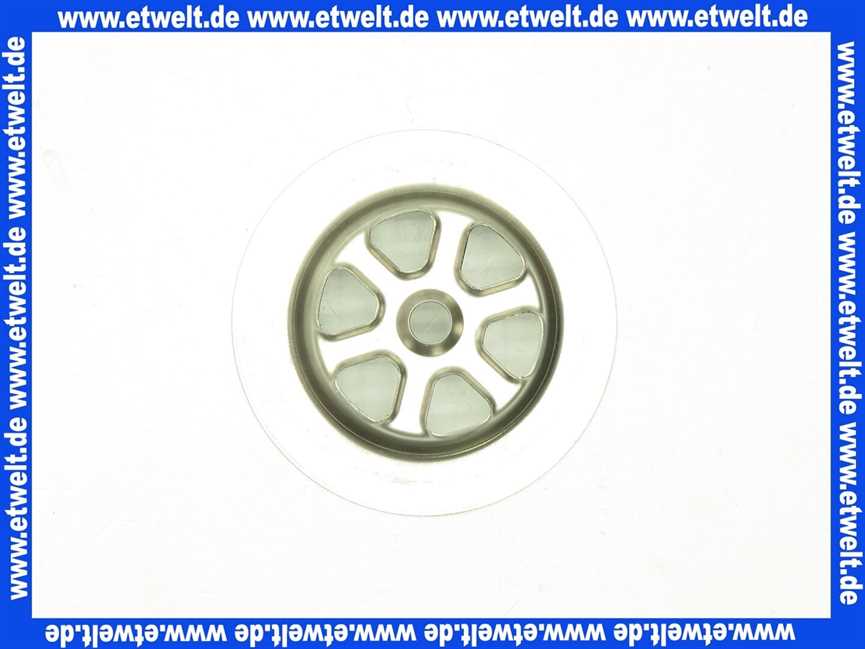 0297500 SANIT Ablaufventil für Ab- und Über laufgarnitur 833,834 und 843