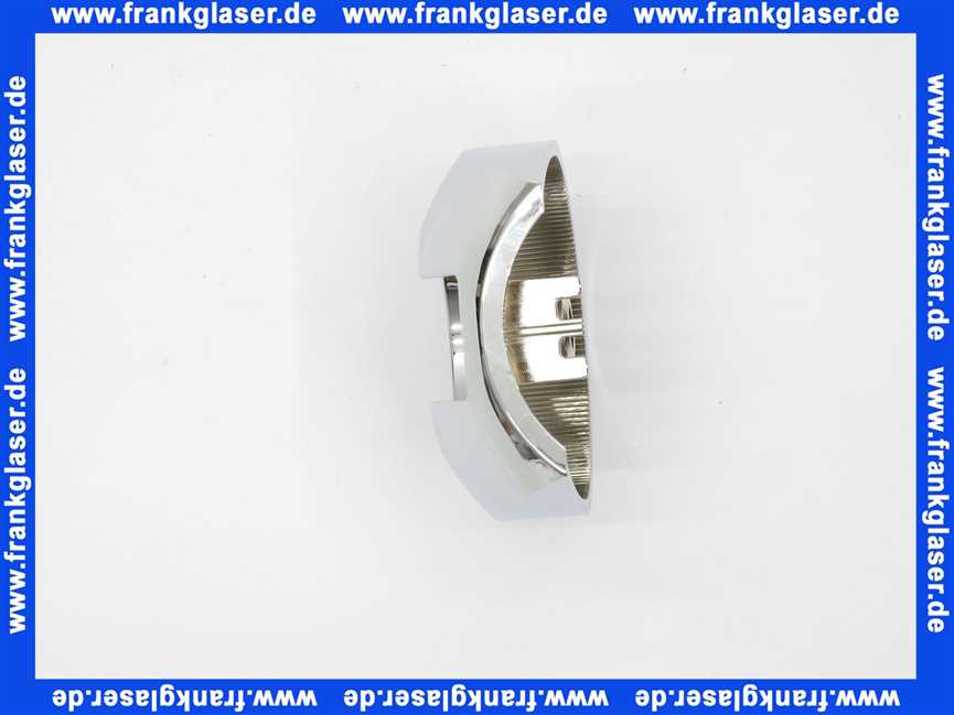 Sanit Stopfenrosette Ab-u.Überlaufgarnitur 833 chrom 02977810000