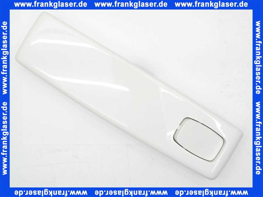 02A00010099 Sanit Spülkasten Deckel mit Taste in weiß