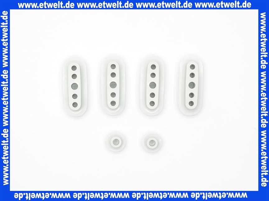 Sanit Pufferset WC-Sitz 1501/1502 grau RAL7035 03061000000