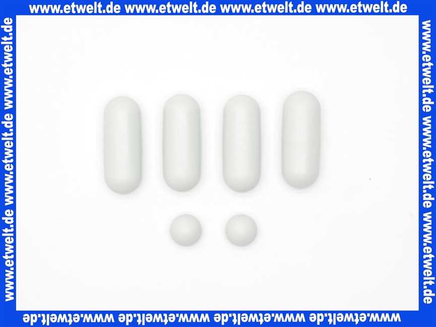 0306100 SANIT Pufferset für WC-Sitz 1501 und 1502, grau