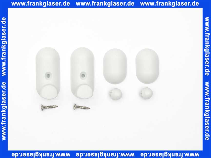 0306200 SANIT Pufferset für WC-Sitz 4002 und 4002 Sitz ohne Deckel, grau