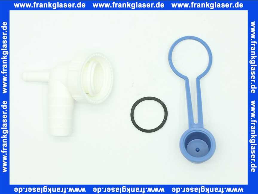 0309900 SANIT Geräteanschlusstülle 90 Gr x G 1 mit Kondensatanschluss