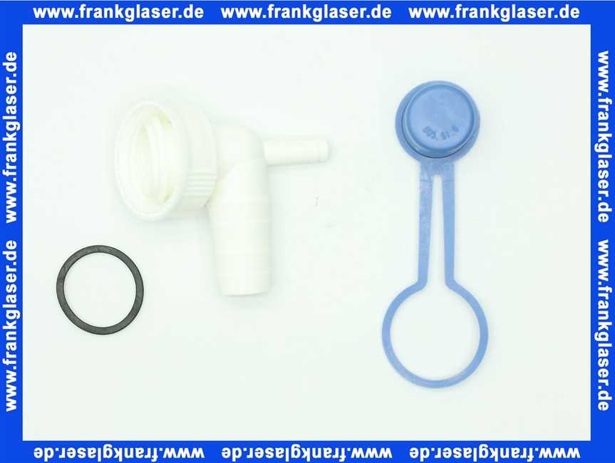 0309900 SANIT Geräteanschlusstülle 90 Gr x G 1 mit Kondensatanschluss