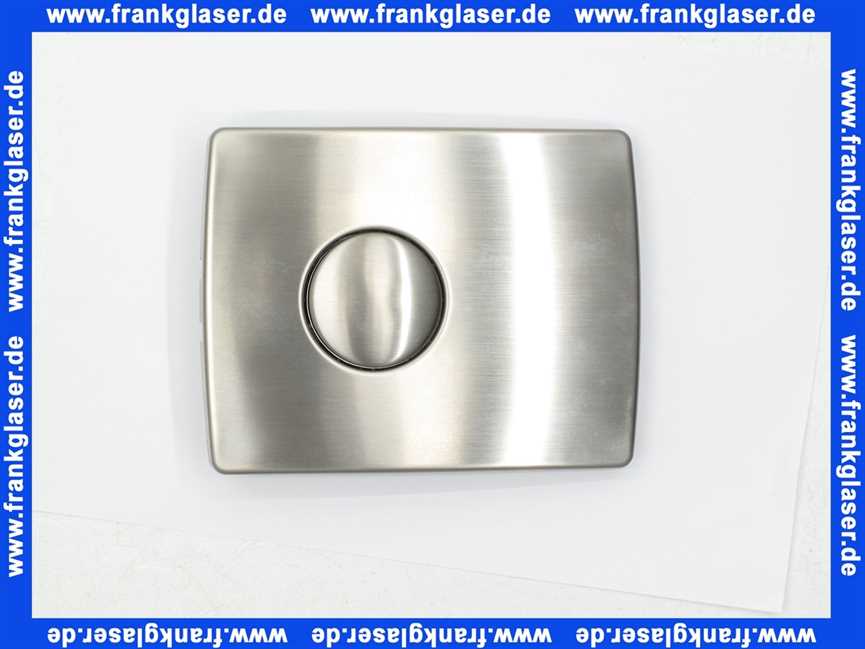 0310600 SANIT Urinal-Abdeckplatte mit Montage rahmen, Edelstahl